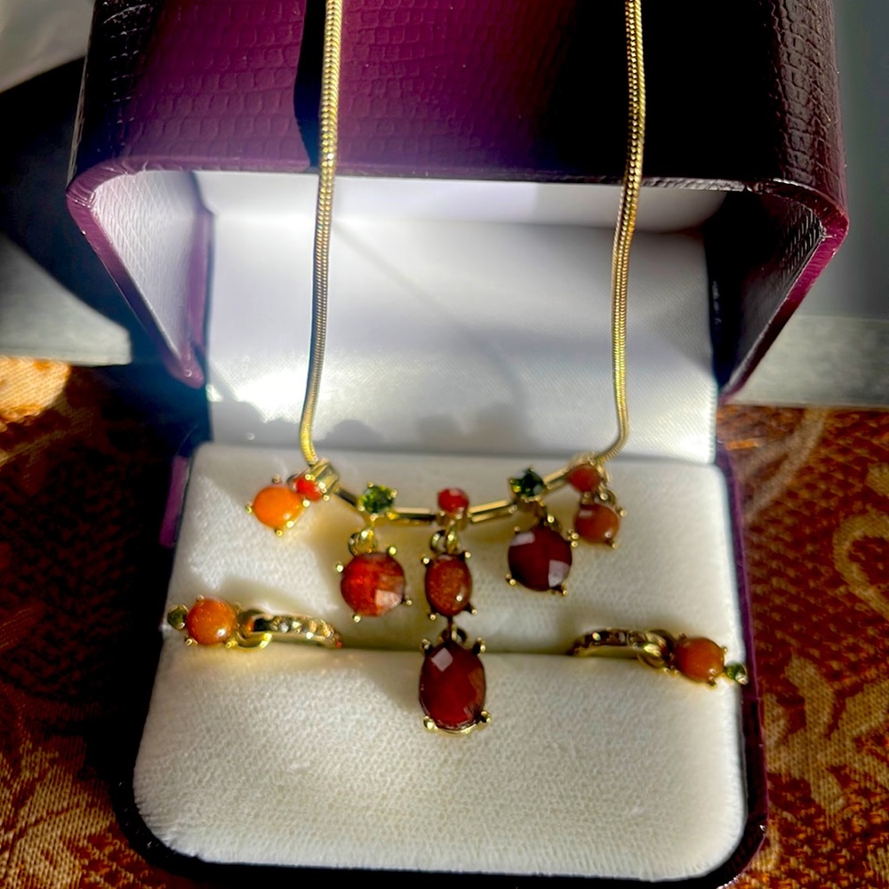 Napier Necklace & Earring Set